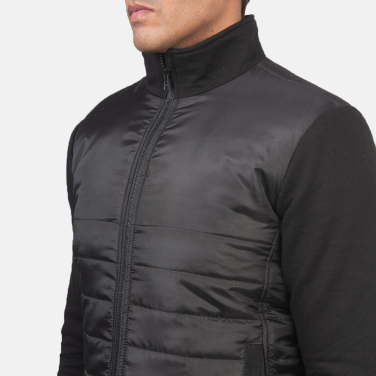 Mens Nashville Black Windbreaker Jacket_3798-9-1618226195710